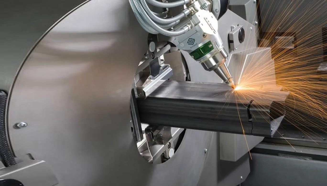 Laser cutting an HSS profile